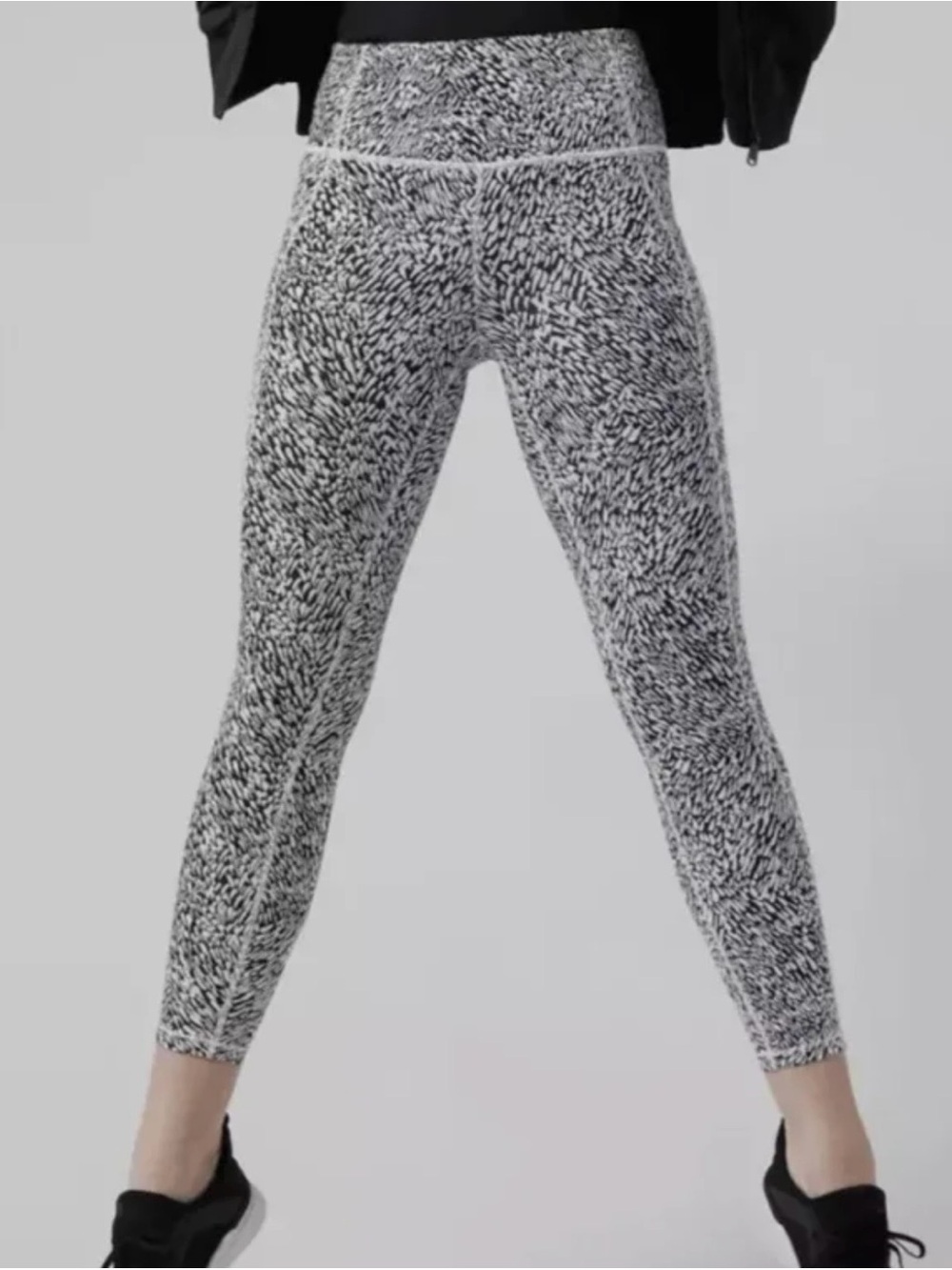 Athleta Ultimate II Stash textured 7/8 tights NWOT